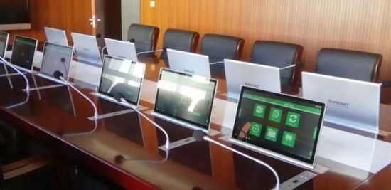 艾索電子無(wú)紙化會(huì)議+智慧云屏助力大姚檢察院